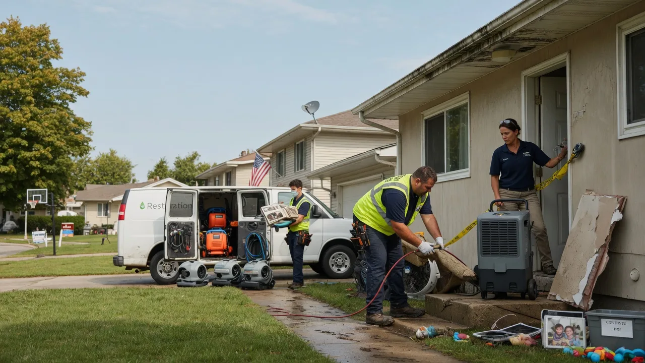 Water Damage Restoration in Denmark, TN near me